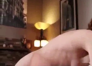 Tatted-up teen sucking dad's tasty cock